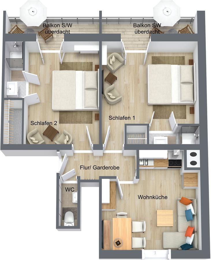 Casa Shania 운테르보센 외부 사진